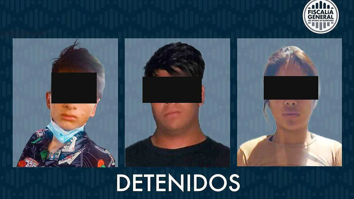 tres detenidos